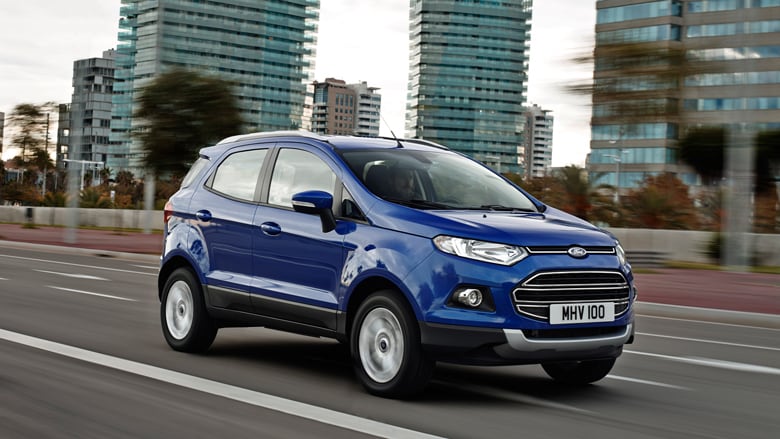 Ford EcoSport - Formavilág