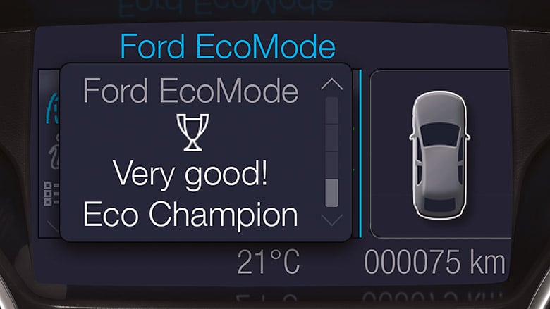 Ford C-MAX - Gazdaságos ECO mód