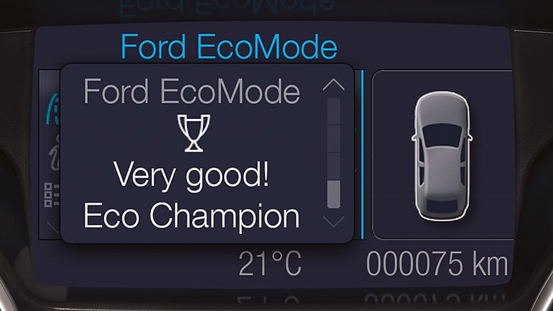 Ford Galaxy - Gazdaságos üzemmód