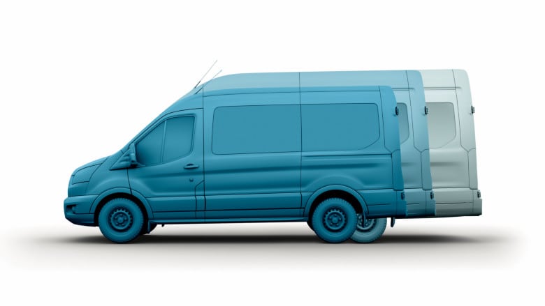 Ford Transit Van - Rugalmas