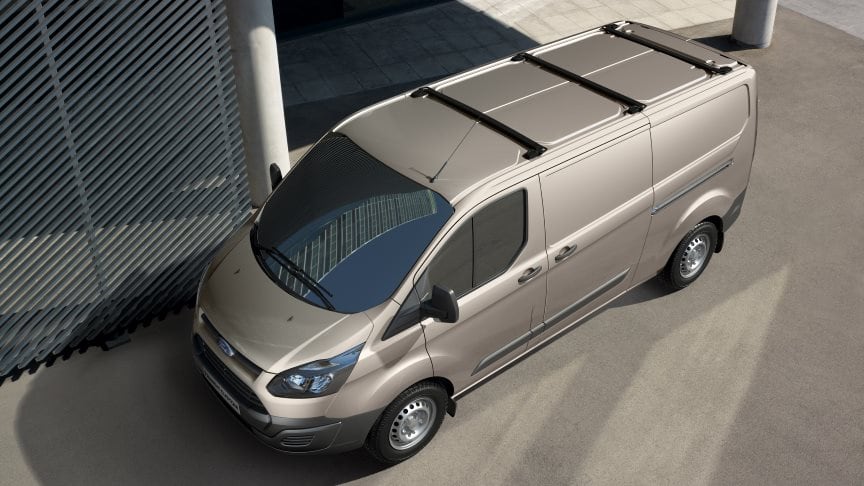 Ford Transit Custom - Integrált tetőcsomagtartó