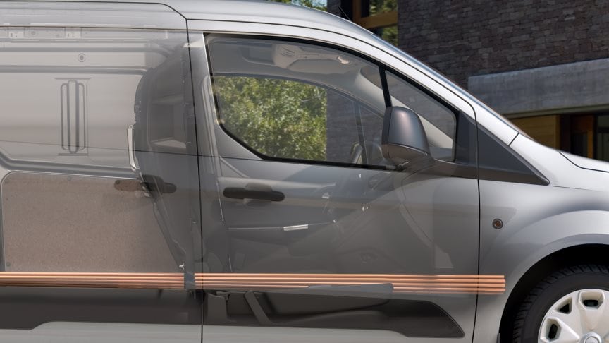 Ford Transit Connect - Hosszú rakományok