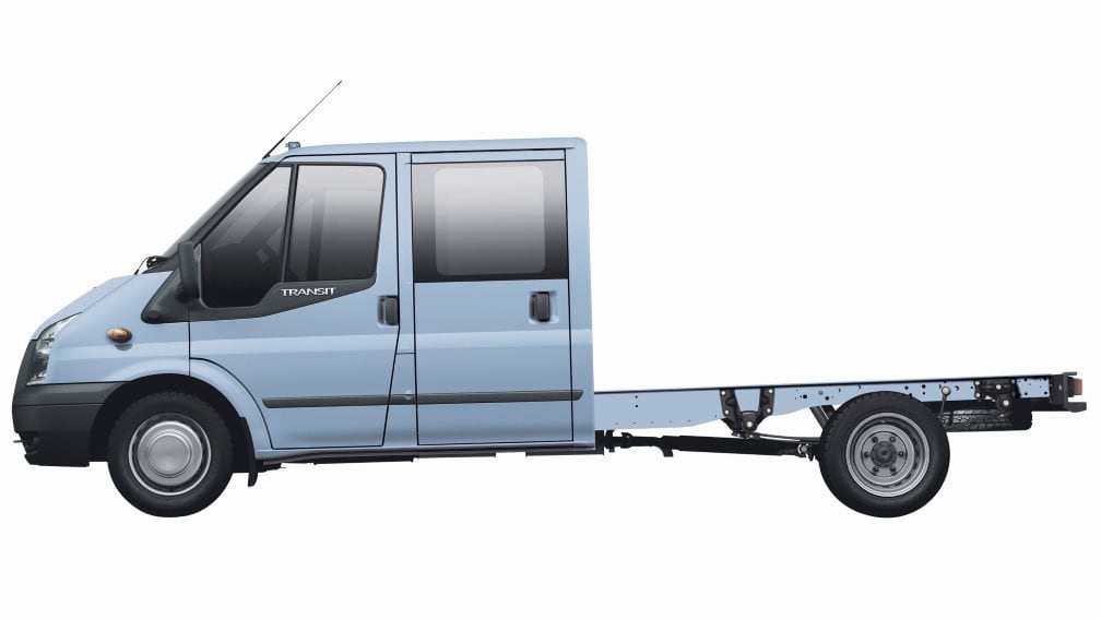 Ford Transit fülkés alvázak - Előnyök