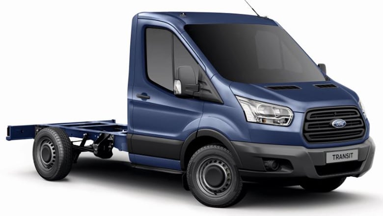 Ford Transit fülkés alvázak - Külső