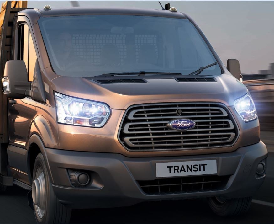 Ford Transit fülkés alvázak - Láthatósági csomag