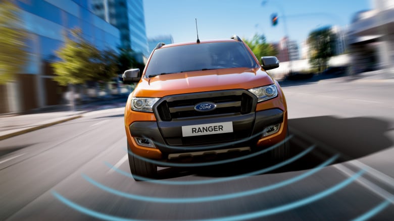 Ford Ranger - Ütközés figyelő rendszer