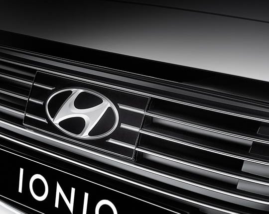 Hyundai IONIQ Hibrid - Hűtőrács