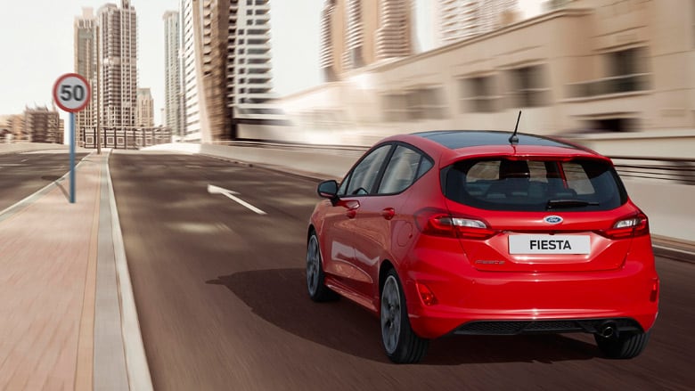 Ford Fiesta - Sávtartó elektronika