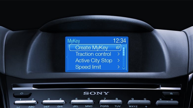 Ford Focus ST - MyKey rendszer