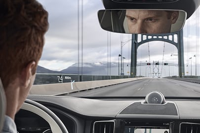 Volvo S90 - Visszapillantó