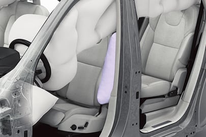 Volvo XC90 - Oldallégzsák